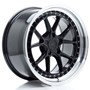 Japan Racing JR39 Glossy Black / Machined Lip