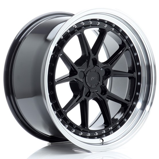 Japan Racing JR39 Gloss Black / Machined Lip 9,5X18 5/115 ET15-35 CB72,6