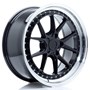 Japan Racing JR39 Glossy Black / Machined Lip