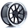 Japan Racing JR39 Glossy Black / Machined Lip