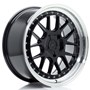 Japan Racing JR40 Gloss Black / Machined Lip