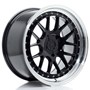 Japan Racing JR40 Gloss Black / Machined Lip
