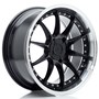Japan Racing JR41 Gloss Black / Machined Lip