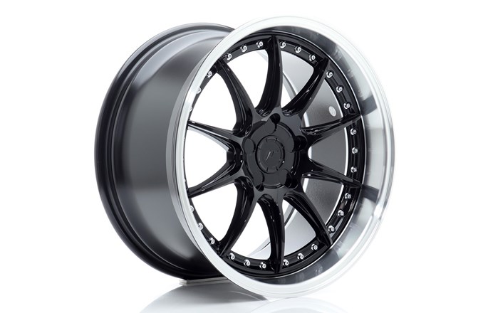 Japan Racing JR41 Gloss Black / Machined Lip