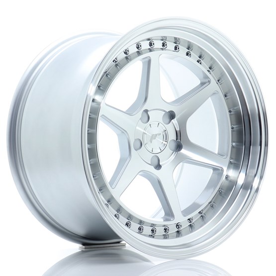 Japan Racing JR43 Silver / Machined Face 10,5X18 5/108 ET15-22 CB72,6