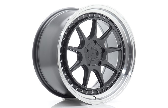 Japan Racing JR47 Hyper Gray / Machined Face