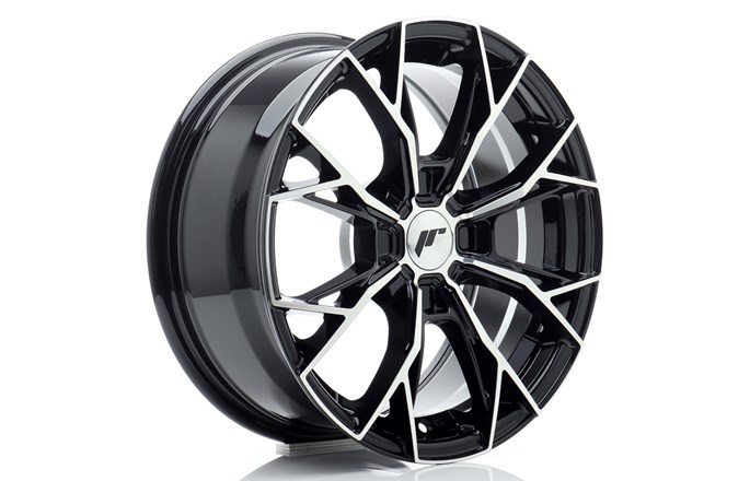 Japan Racing JR49 Gloss Black / Machined Face