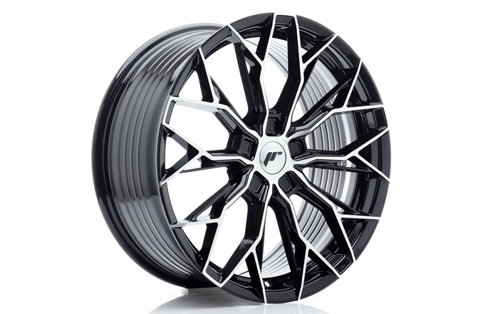 Japan Racing JR49 Gloss Black / Machined Face