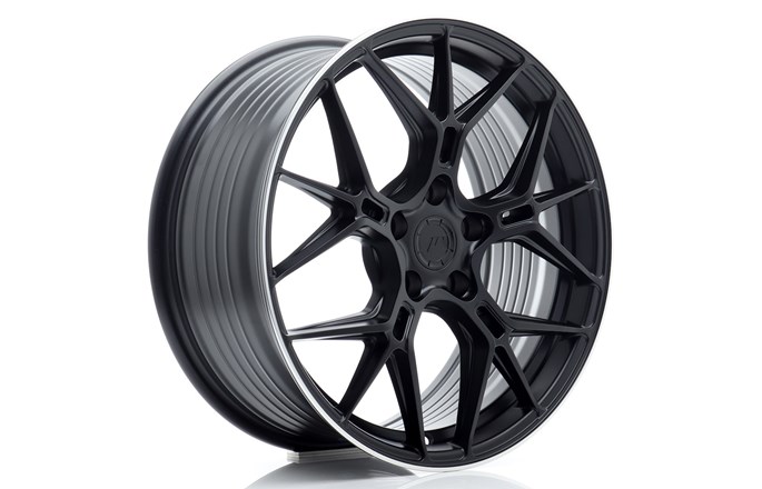 Japan Racing JR51 Satin Black / Machined Lip
