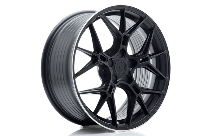 Japan Racing JR51 Satin Black / Machined Lip