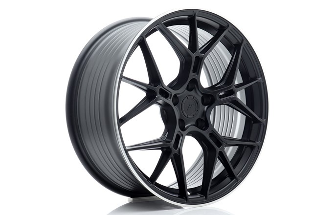 Japan Racing JR51 Satin Black / Machined Lip