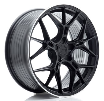 Japan Racing JR51 Satin Black / Machined Lip