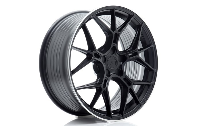 Japan Racing JR51 Satin Black / Machined Lip