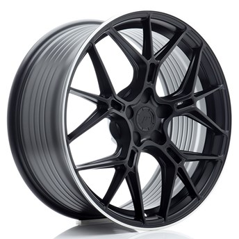 Japan Racing JR51 Satin Black / Machined Lip