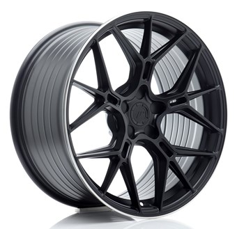 Japan Racing JR51 Satin Black / Machined Lip