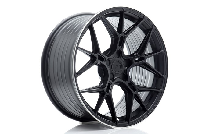 Japan Racing JR51 Satin Black / Machined Lip