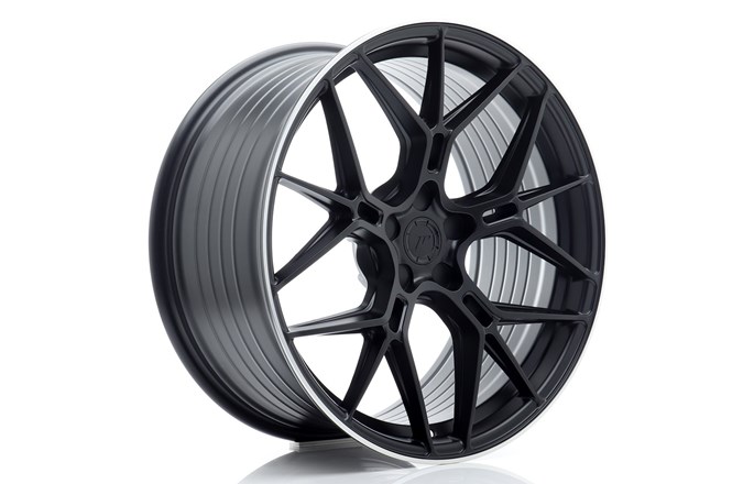 Japan Racing JR51 Satin Black / Machined Lip