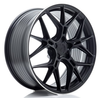 Japan Racing JR51 Satin Black / Machined Lip