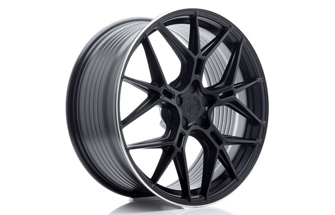 Japan Racing JR51 Satin Black / Machined Lip