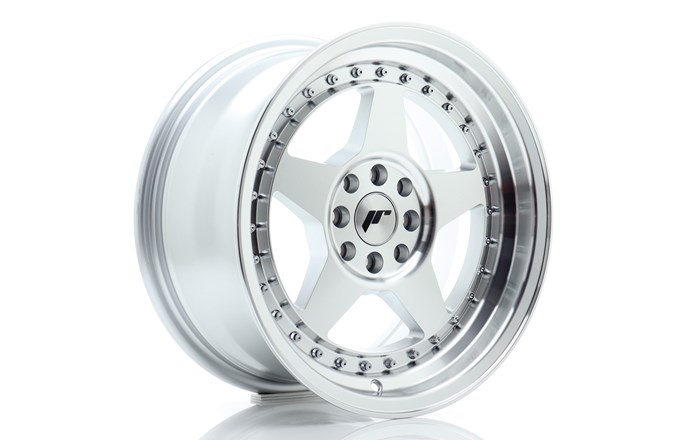 Japan Racing JR6 Machined Face Silver