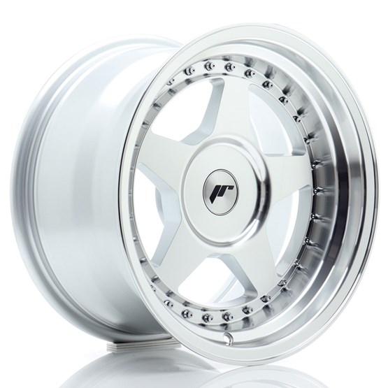 Japan Racing JR6 Machined Face Silver 9X16 4/100 ET0-20 CB67,1
