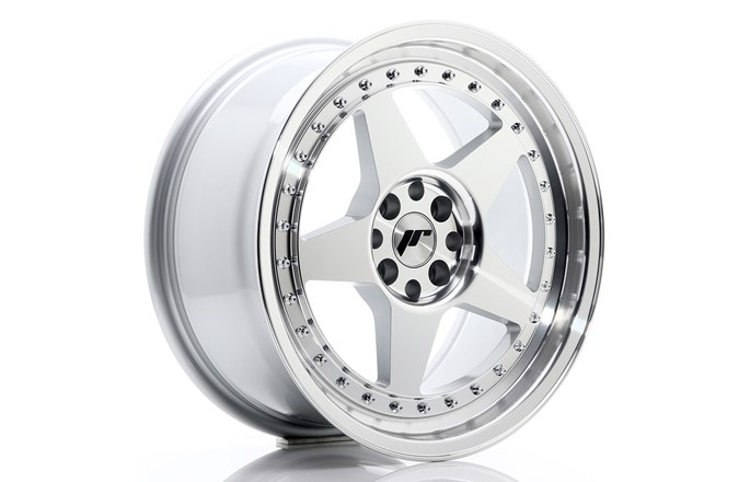 Japan Racing JR6 Machined Face Silver