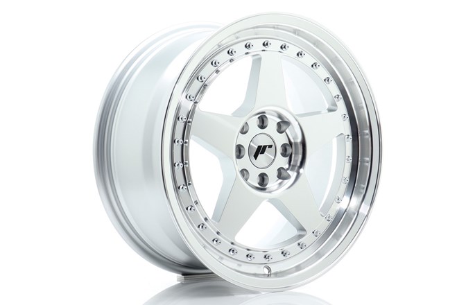 Japan Racing JR6 Machined Face Silver