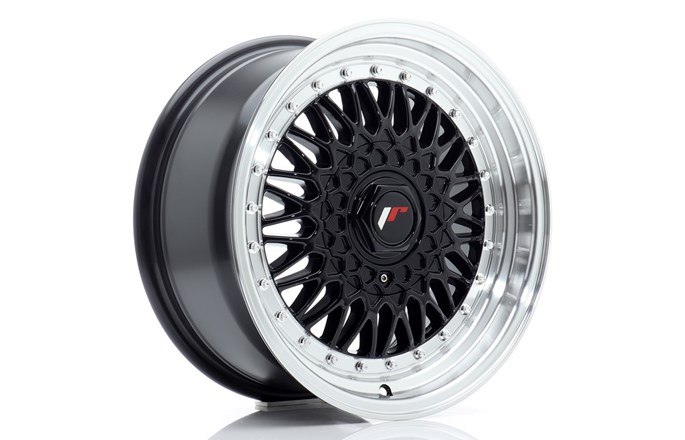 Japan Racing JR9 Gloss Black/Machined Lip