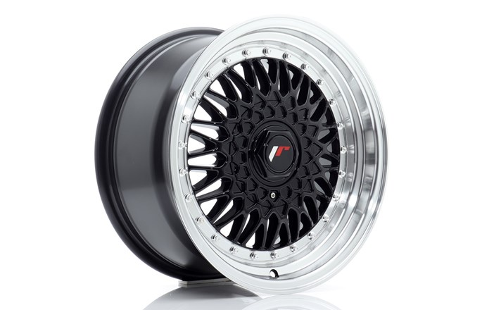 Japan Racing JR9 Gloss Black/Machined Lip