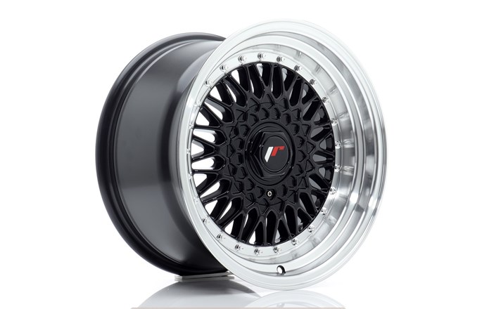 Japan Racing JR9 Gloss Black/Machined Lip
