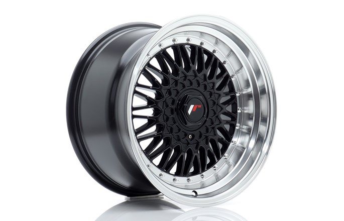 Japan Racing JR9 Gloss Black/Machined Lip