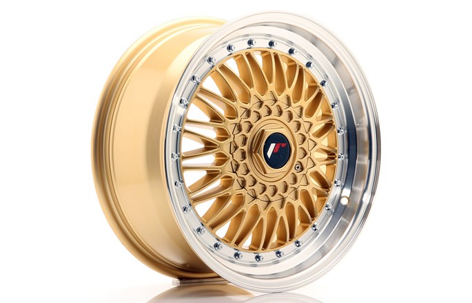 Japan Racing JR9 Gold / Machined Lip