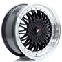 Japan Racing JR9 Gloss Black/Machined Lip