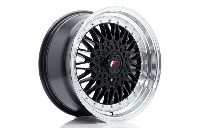 Japan Racing JR9 Gloss Black/Machined Lip