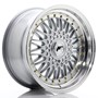 Japan Racing JR9 Silver / Machined Lip
