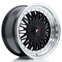 Japan Racing JR9 Gloss Black/Machined Lip