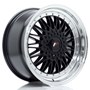 Japan Racing JR9 Gloss Black/Machined Lip