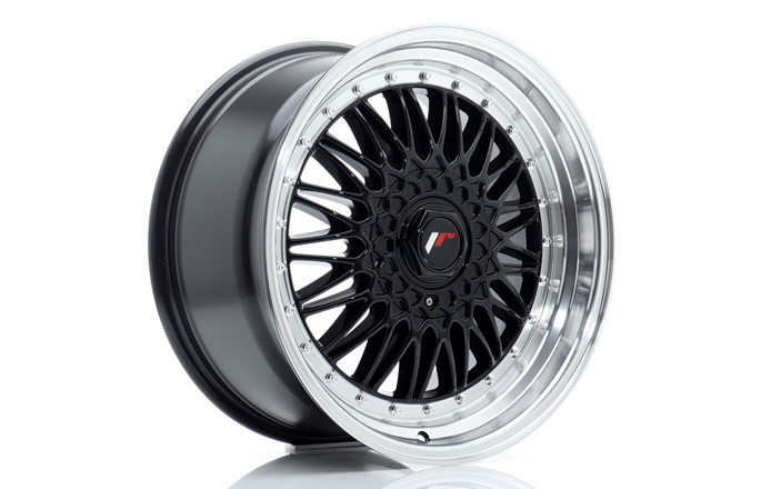 Japan Racing JR9 Gloss Black/Machined Lip