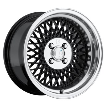 Klutch Wheels SL1 Gloss Black / Machined Lip