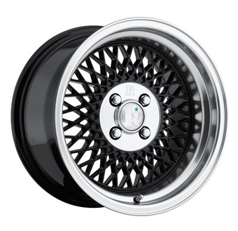 Klutch Wheels SL1 Gloss Black / Machined Lip