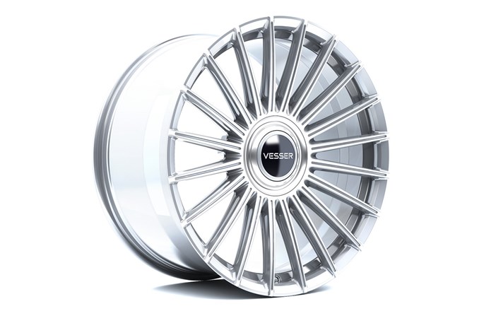 Vesser Forged VSR5 Silver / Machined Face