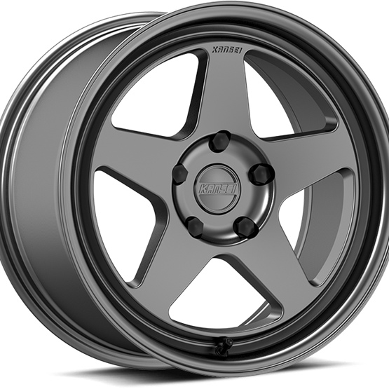 Kansei KNP Gloss Gunmetal 9X17 5/100 ET35 CB73,1