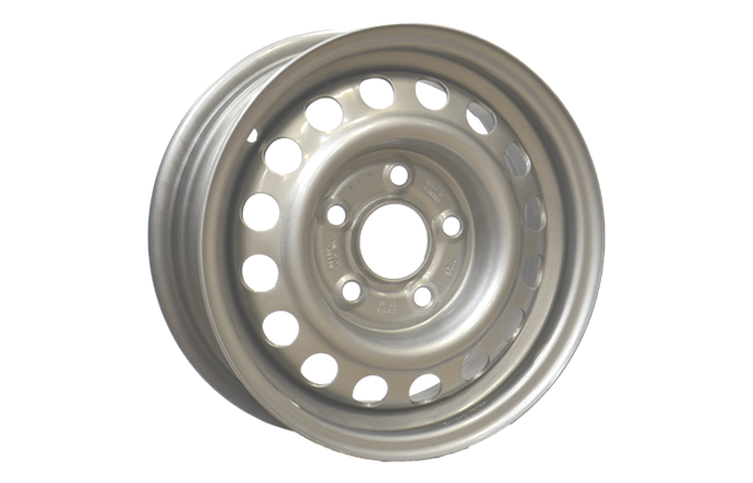 Stålfälg Släpvagn Silver