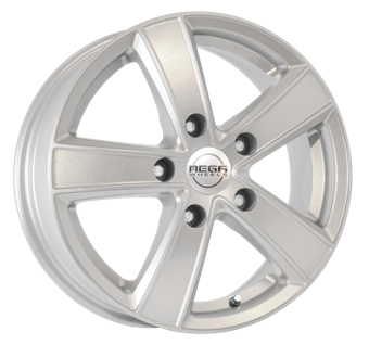 Mega Wheels Hercules 5 Silver