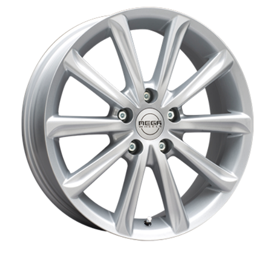 Mega Wheels Virgo Silver 6,5X16 4/108 ET25 CB65,1