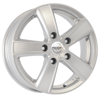 Mega Wheels Hercules 5 Silver