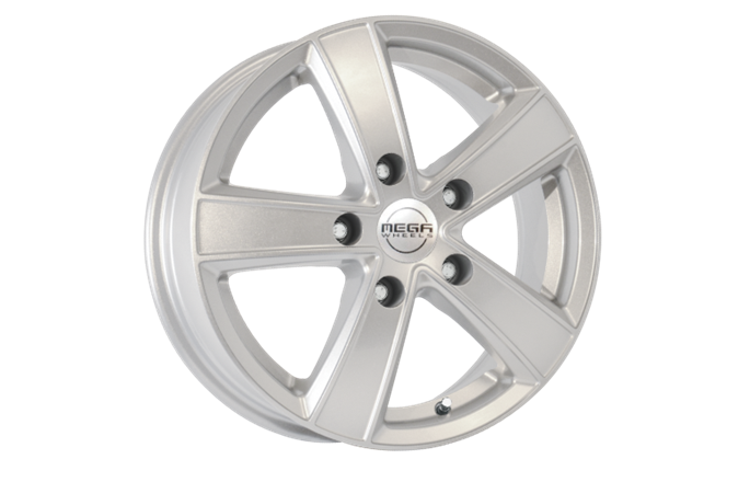 Mega Wheels Hercules 5 Silver