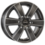 Mega Wheels Hercules 6 Anthracite grey front polished