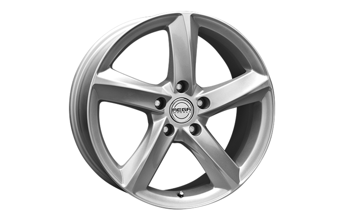 Mega Wheels Tigera Silver Silver