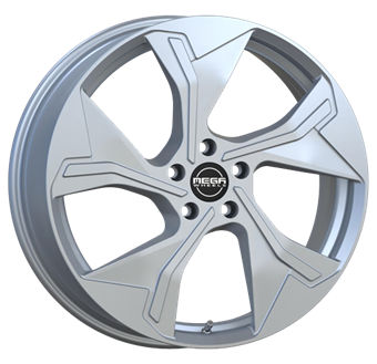 Mega Wheels Triton Dark silver